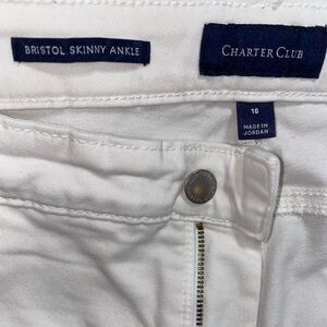 Charter Club skinny jeans